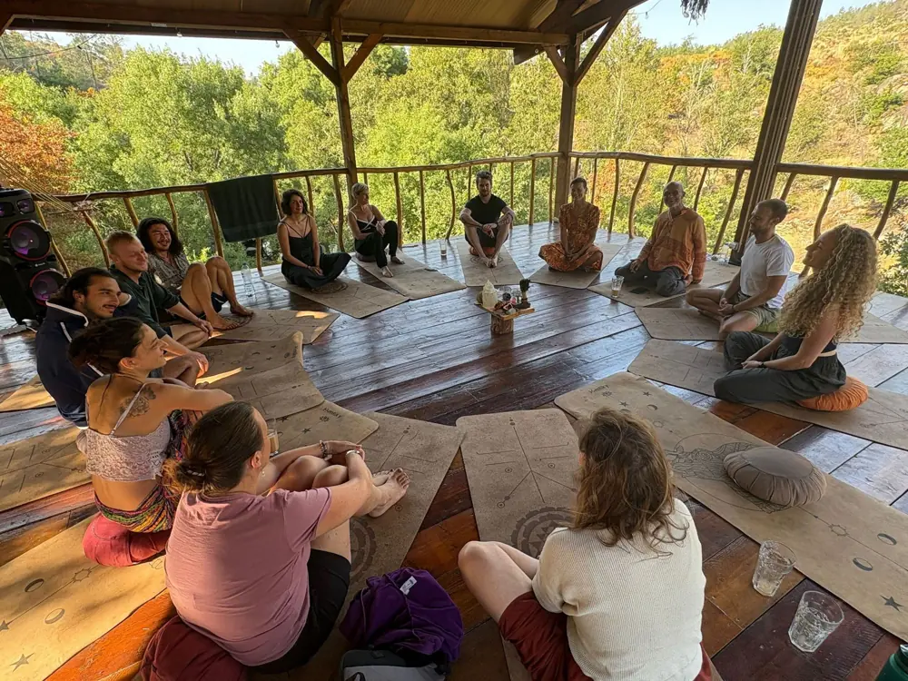 One of our heart sharing circles